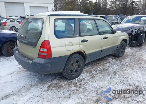 2003 Subaru Forester X from USA, damaged, VIN JF1SG63683G762016